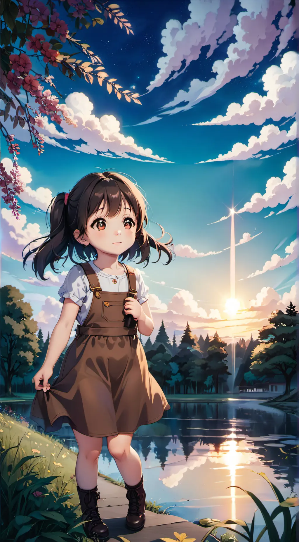 ai character: Shanti background