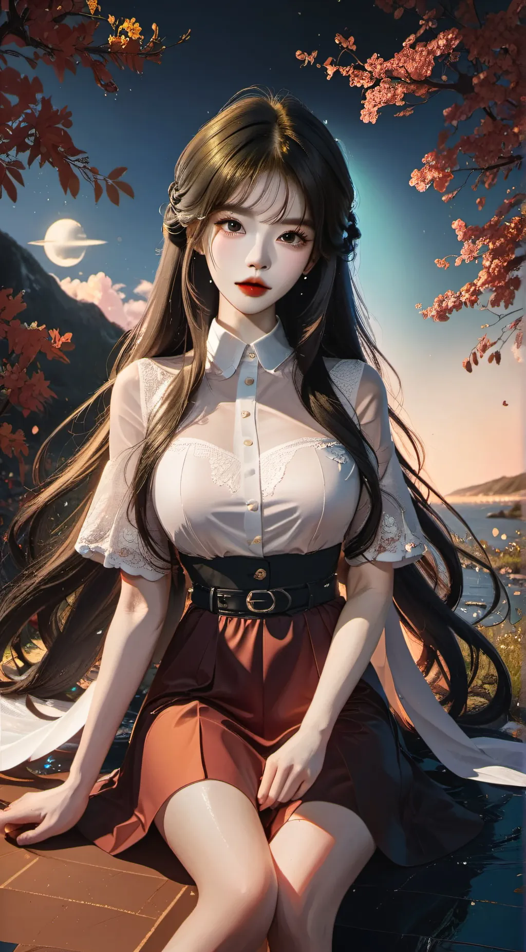 ai character: 伊丽莎白 background