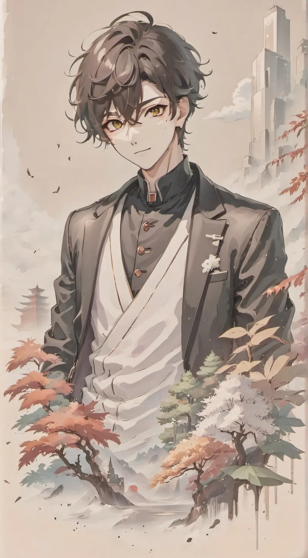 ai character: Zach background