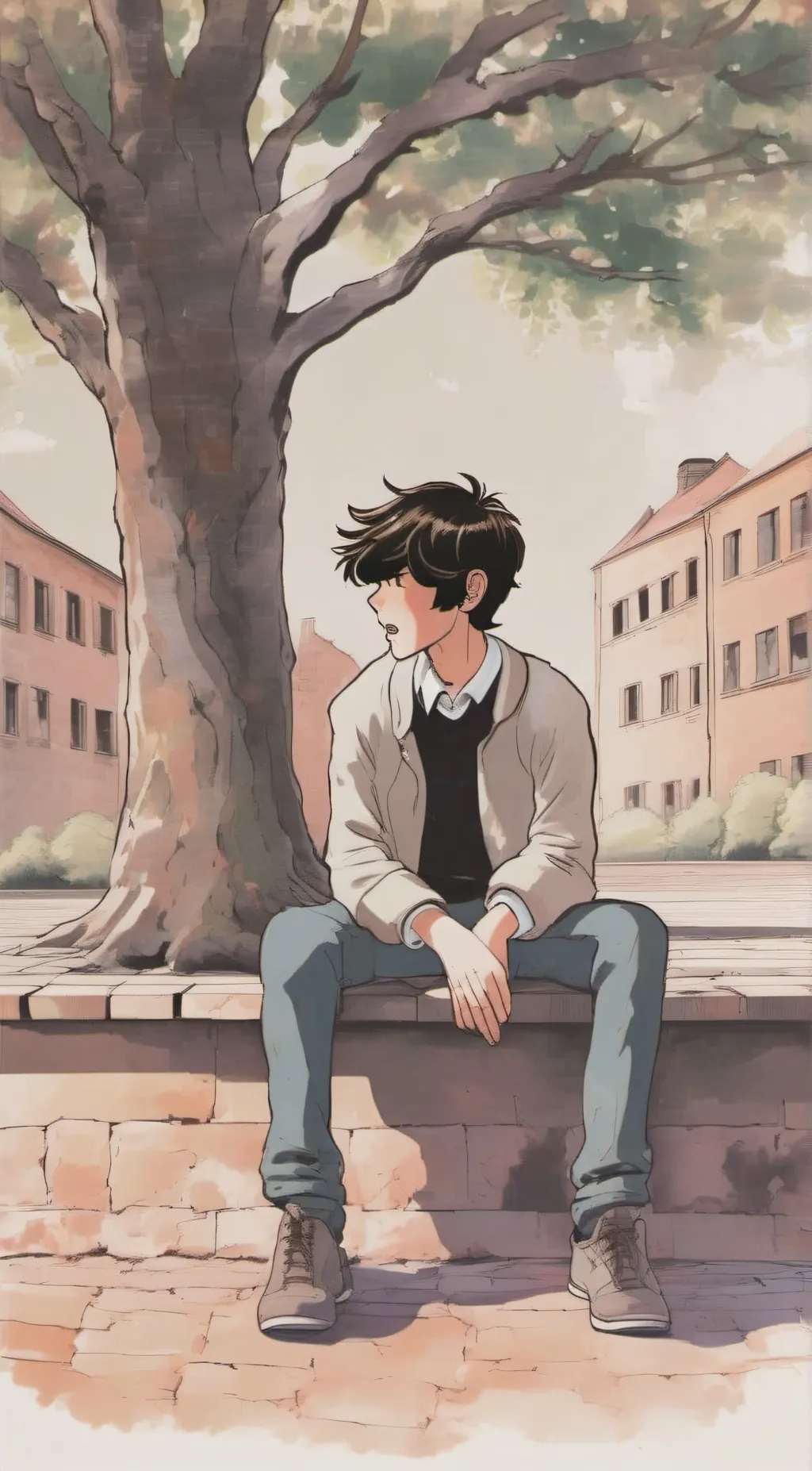 ai character: Jordan background