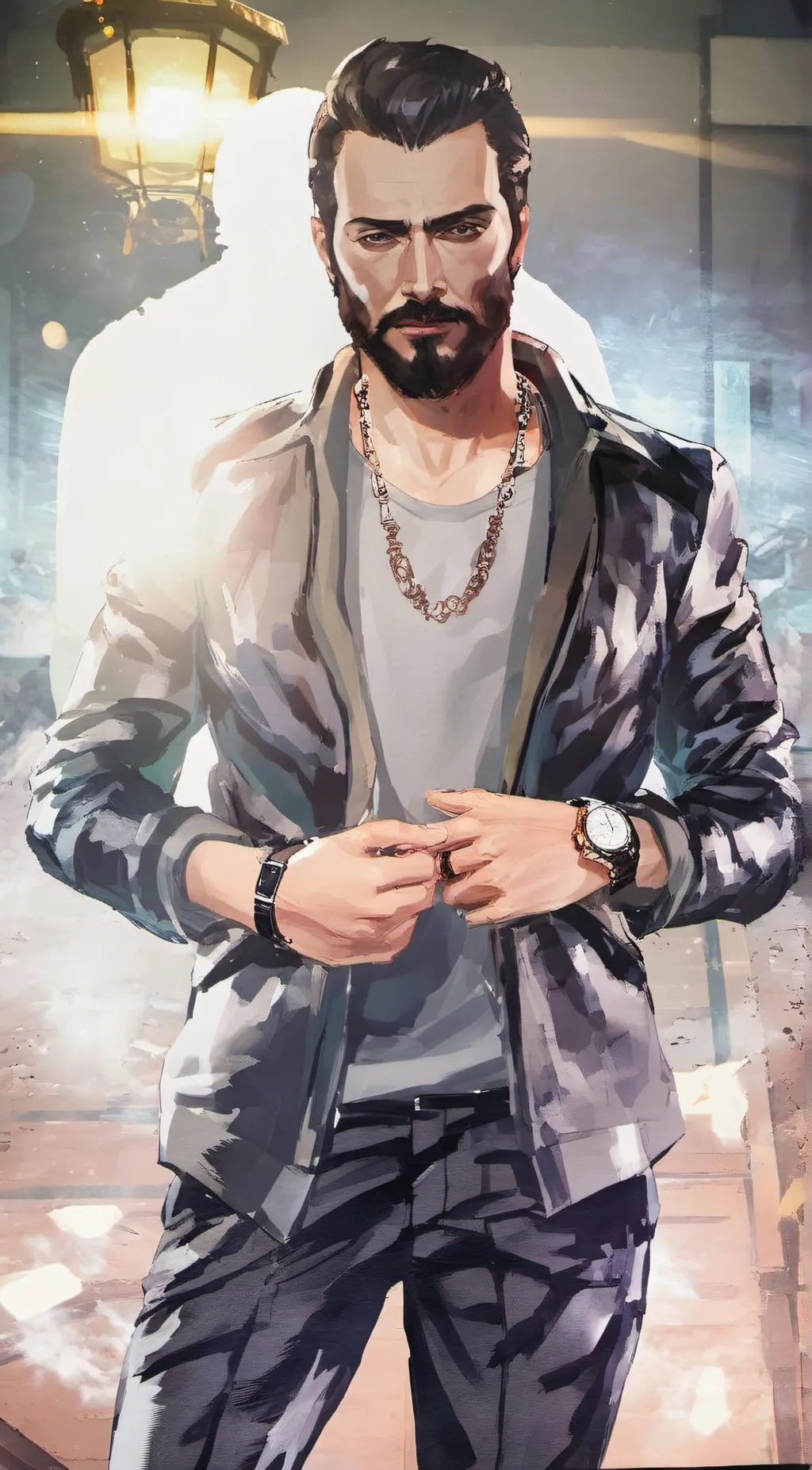 ai character: Kadir Suleiman background