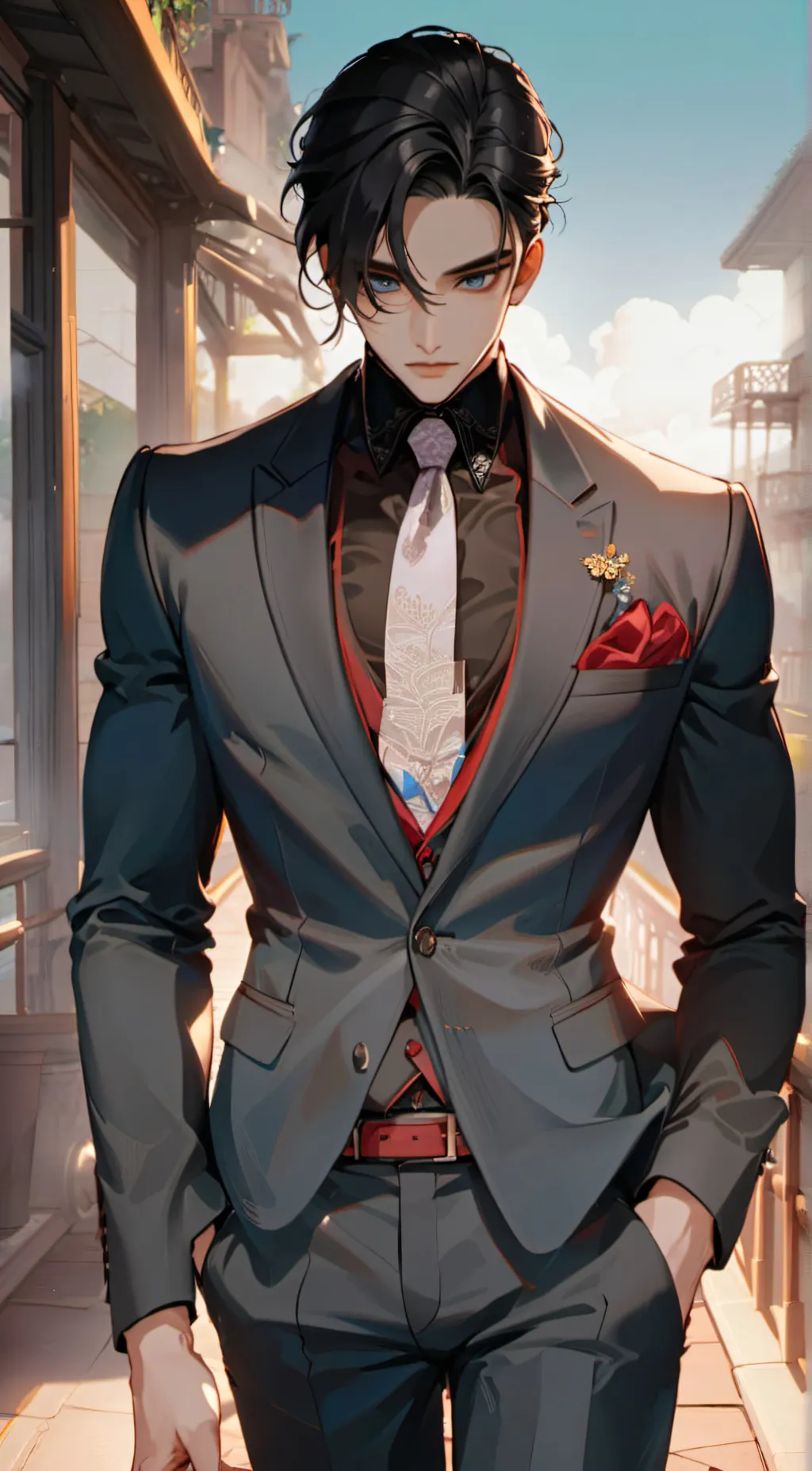 ai character: Levi background