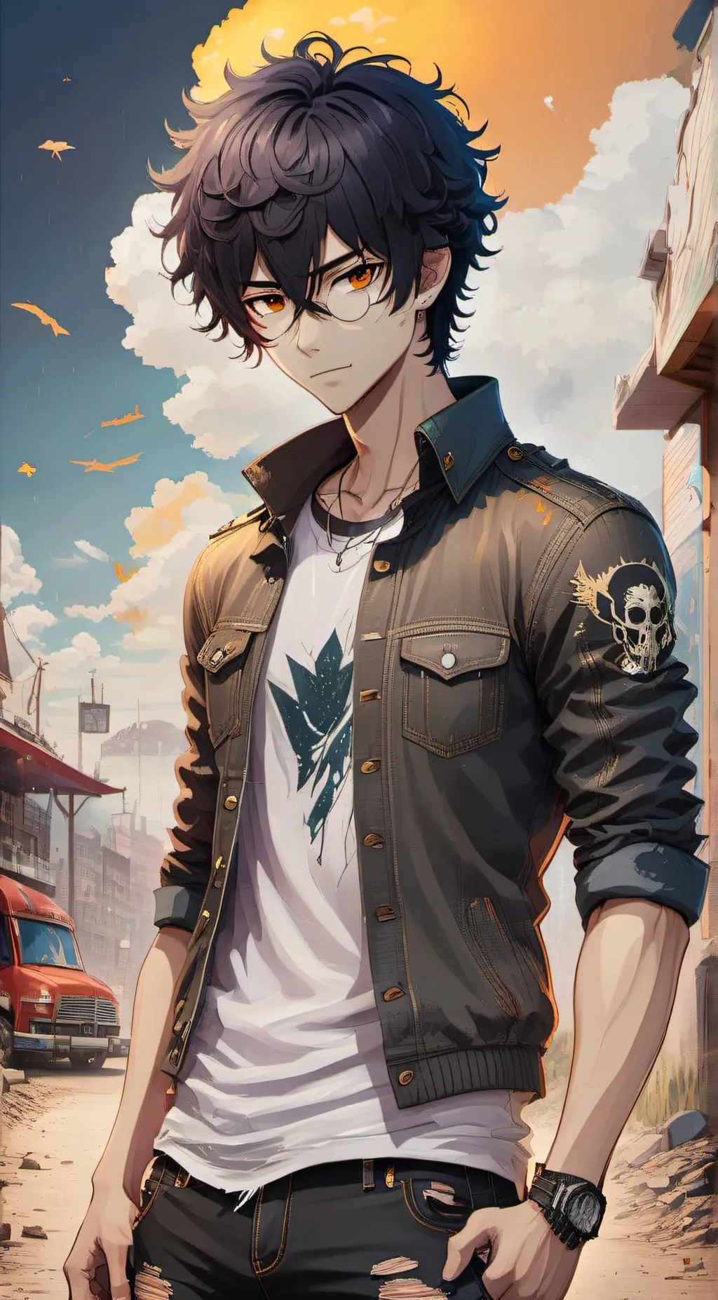 ai character: Drake background