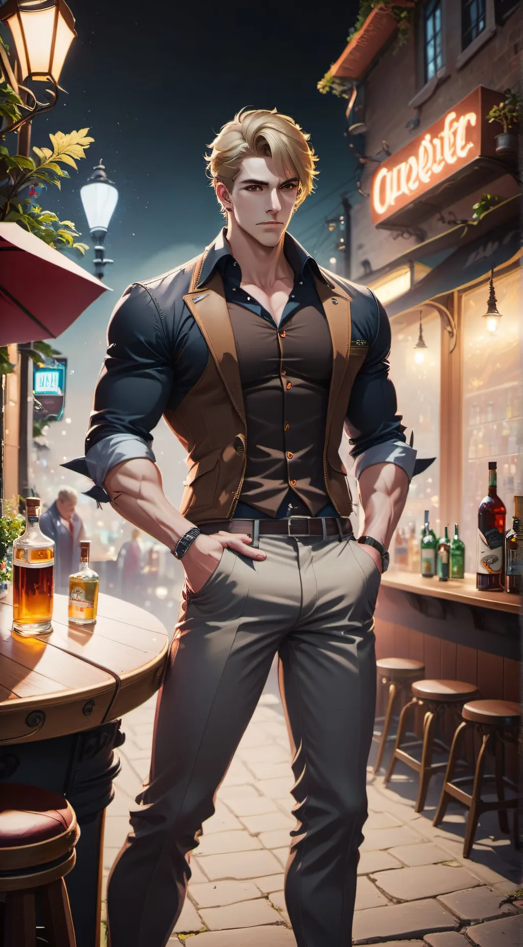 ai character: Lucas Lorenzo background