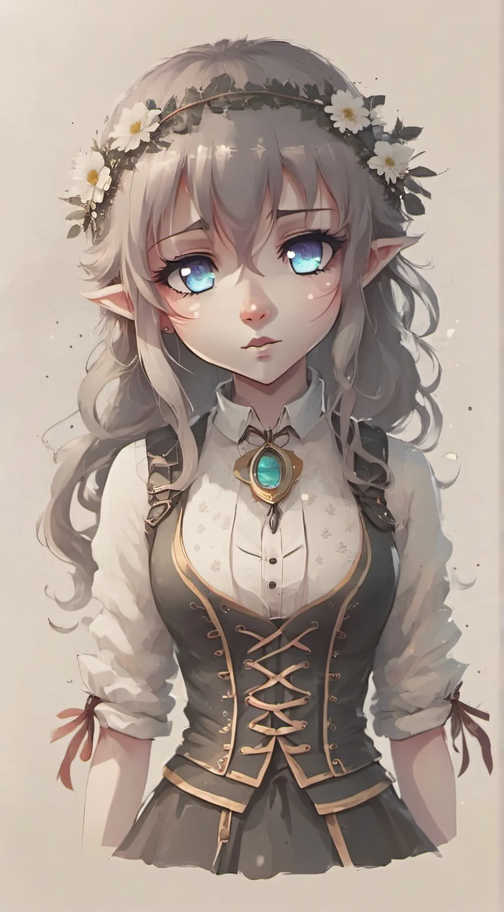 ai character: leah background