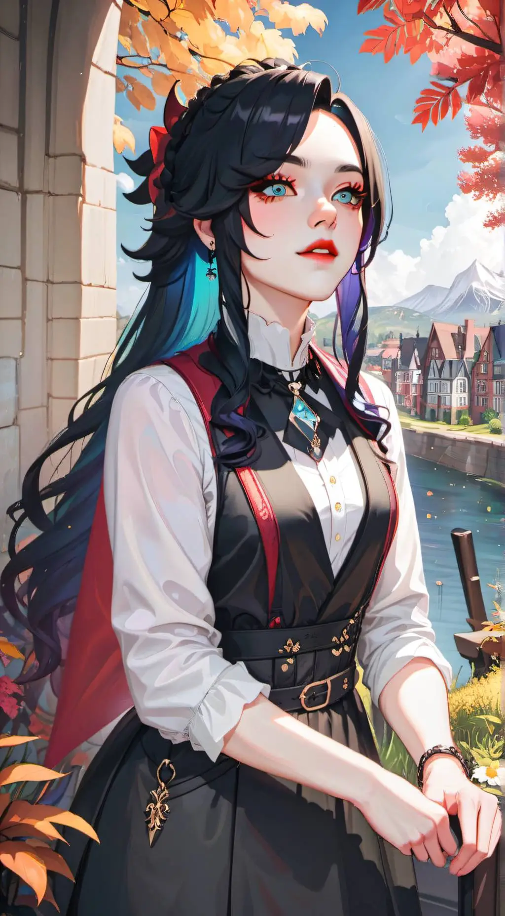 ai character: Ash background