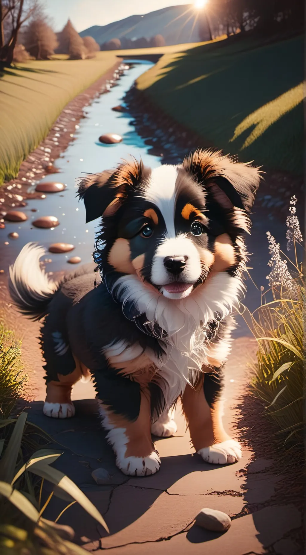 ai character: Oreo  background