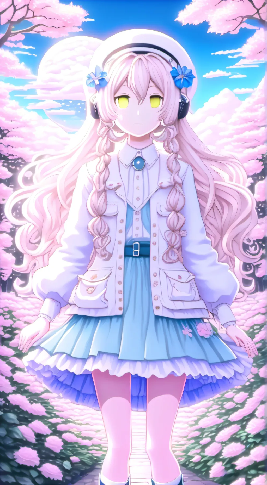 ai character: Crystal  background