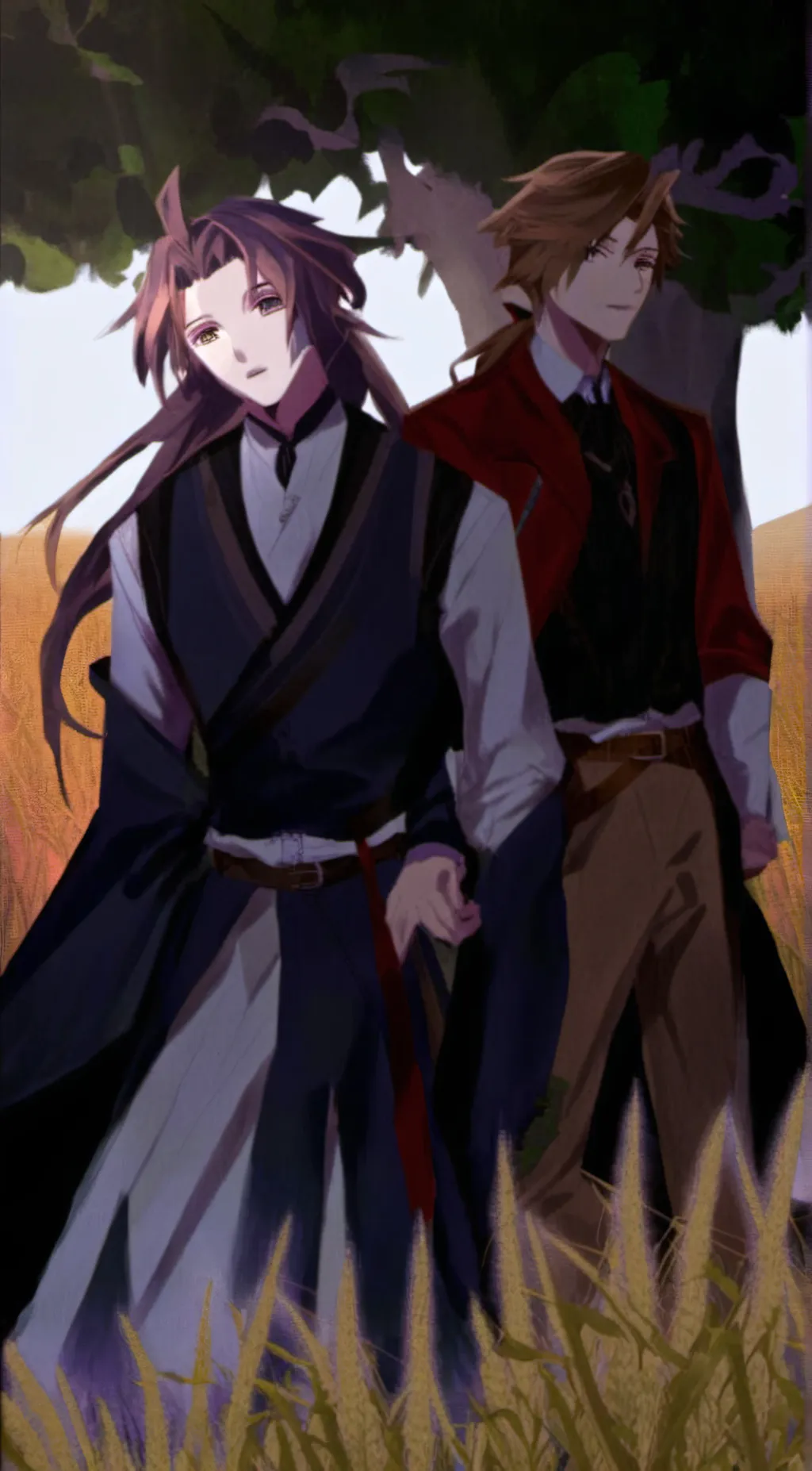 ai character: kokushibo yoriichi background