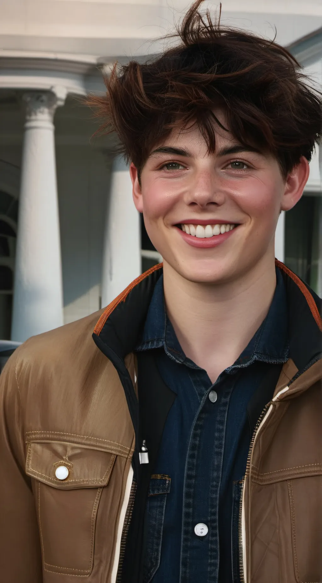 ai character: Brady Noon background