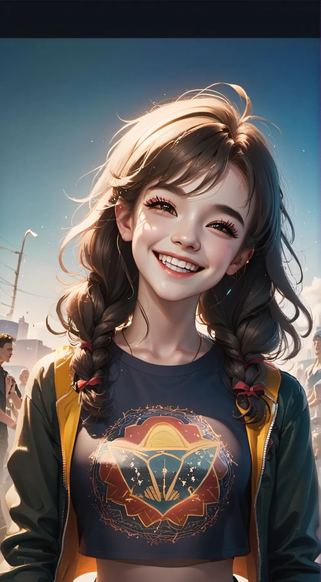 ai character: Ashlynn background