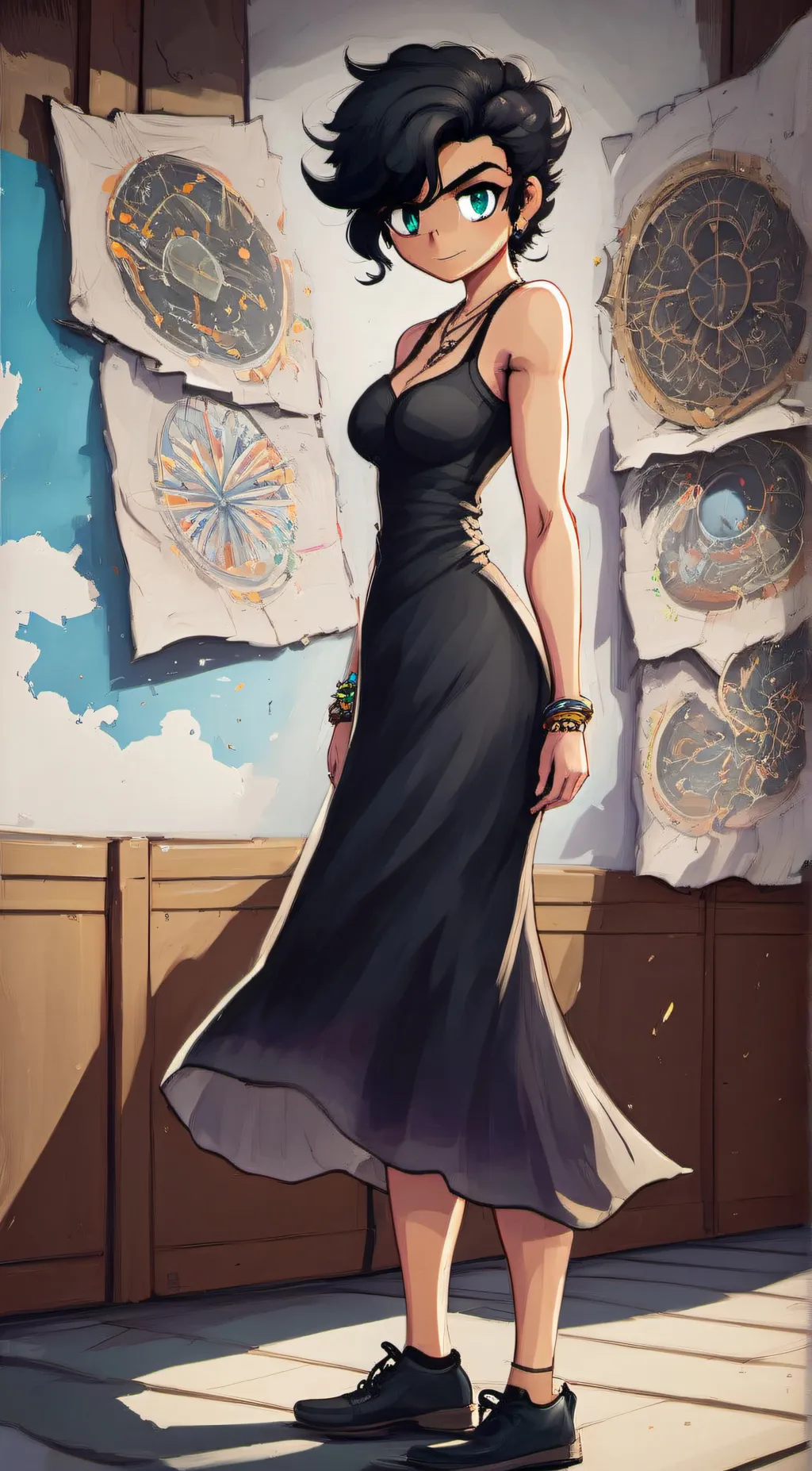 ai character: Amelia background