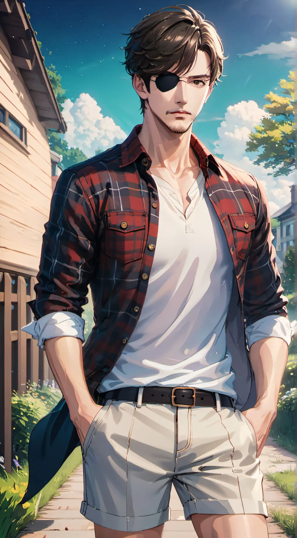 ai character: The boss background