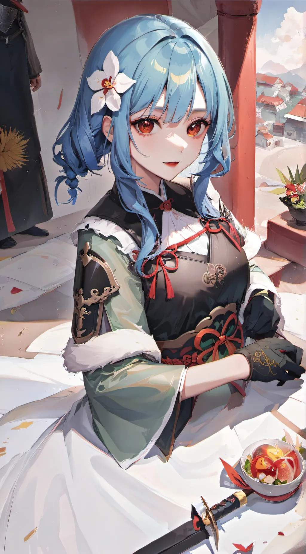 ai character: xing background