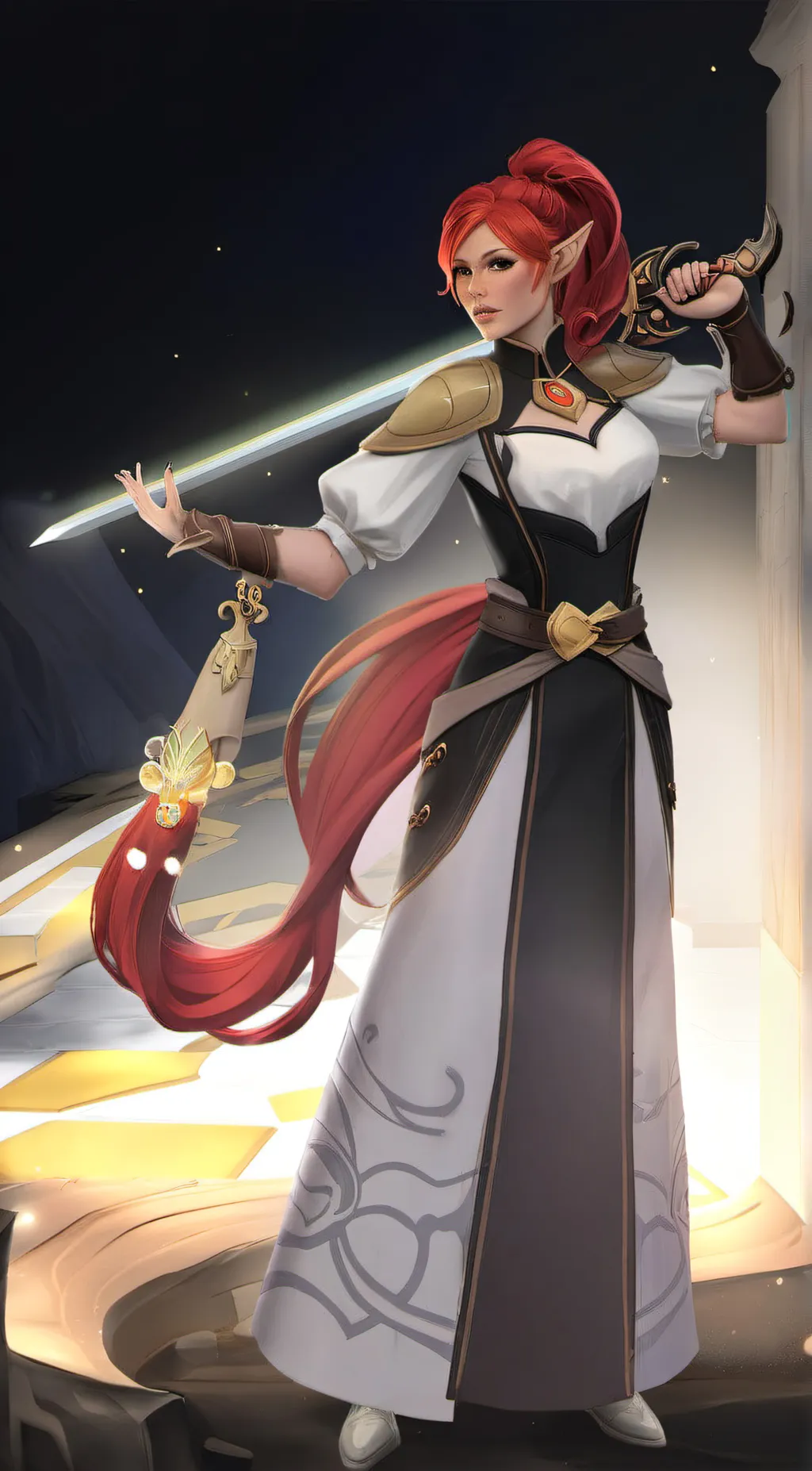 ai character: Kaia  background