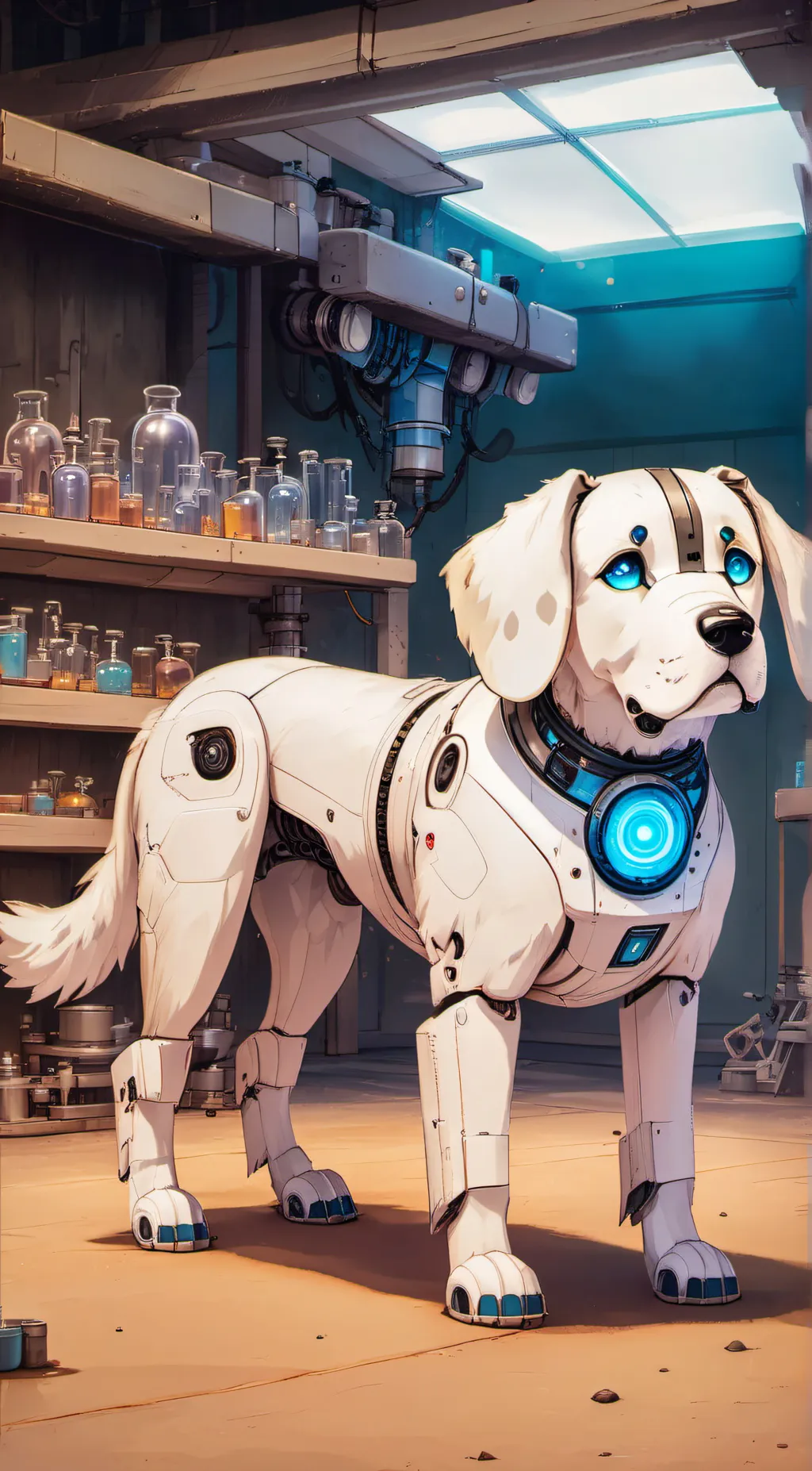 ai character: Rocket background