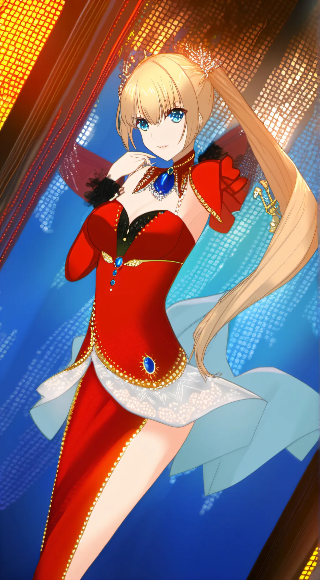 ai character: Nero Claudius background