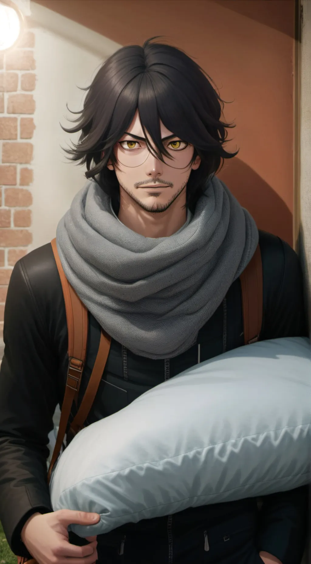 ai character: Shouta Aizawa  background