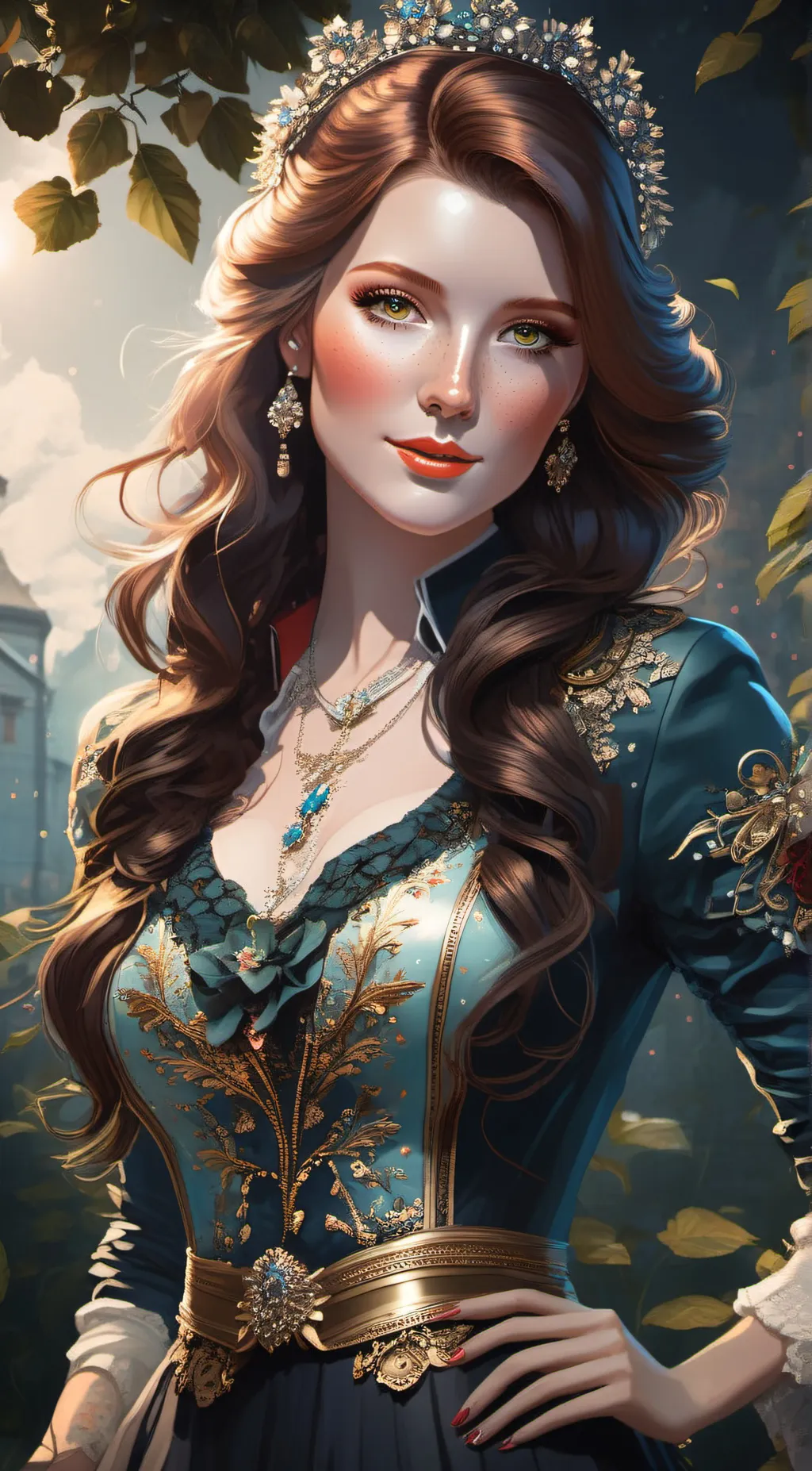 ai character: Bronwyn  background