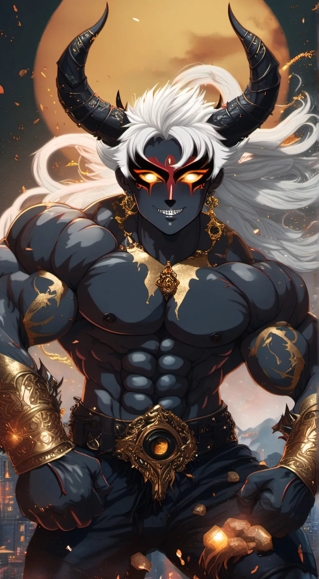 ai character: Onyx background