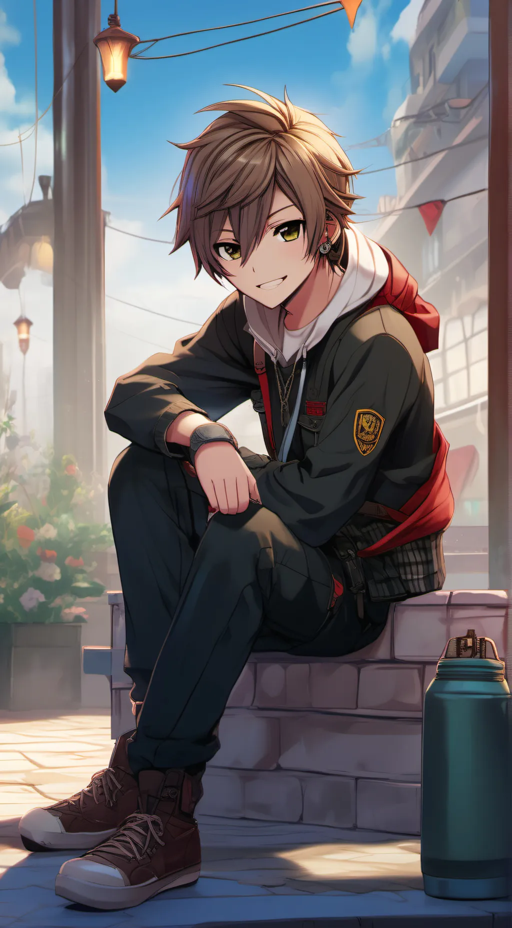 ai character: Levi background