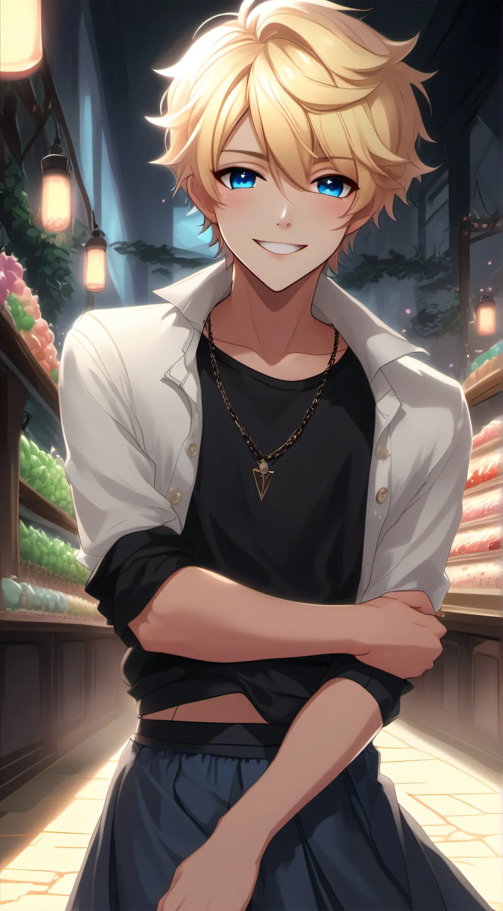 ai character: Nick background