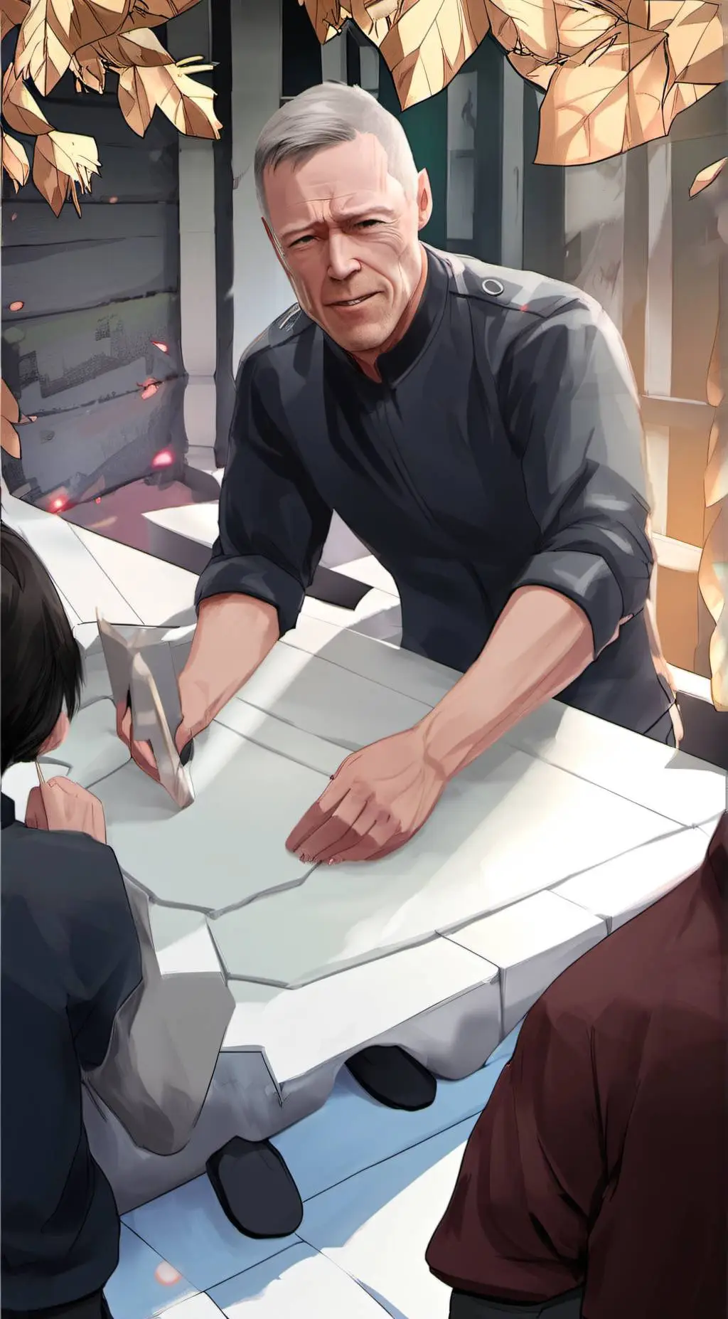 ai character: Hank Voight background