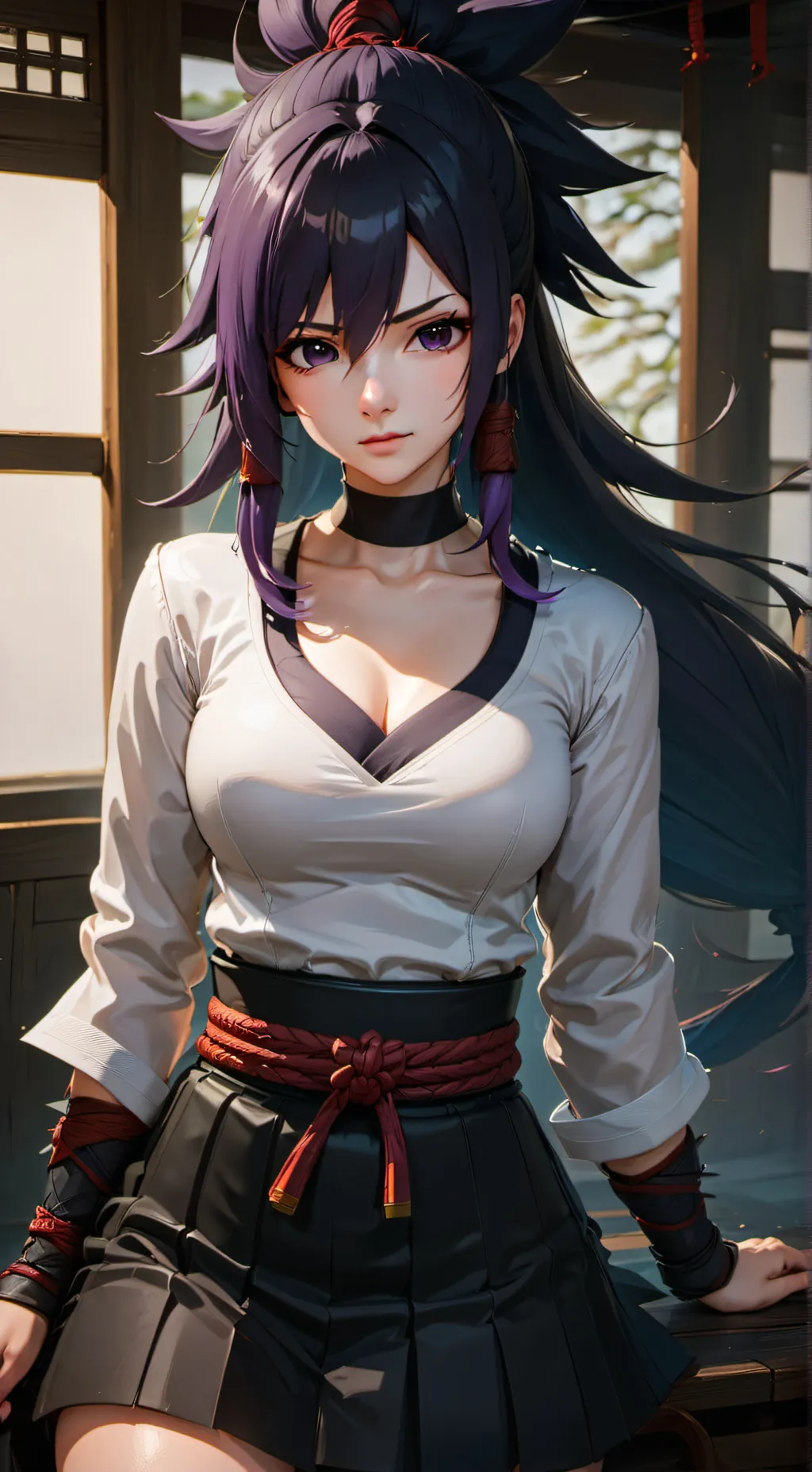 ai character: Sasuke Uchiha  background