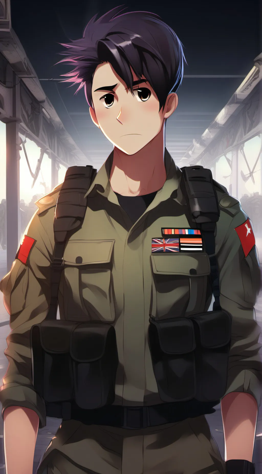 ai character: Suki  background