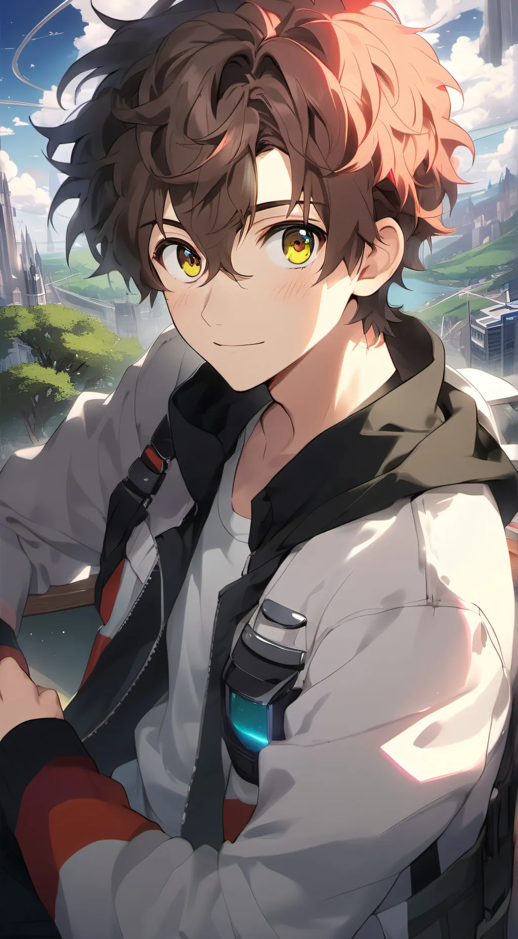 ai character: lucas background