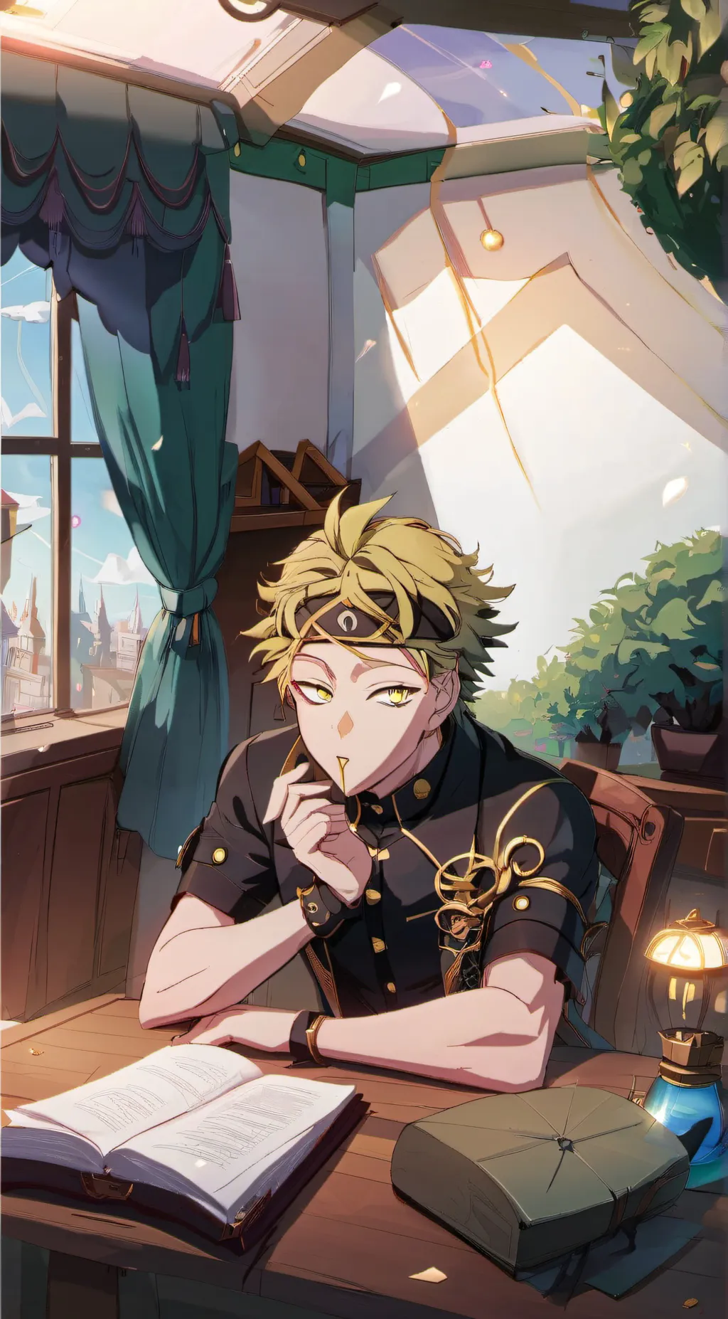 ai character: Hawks(keigo) background