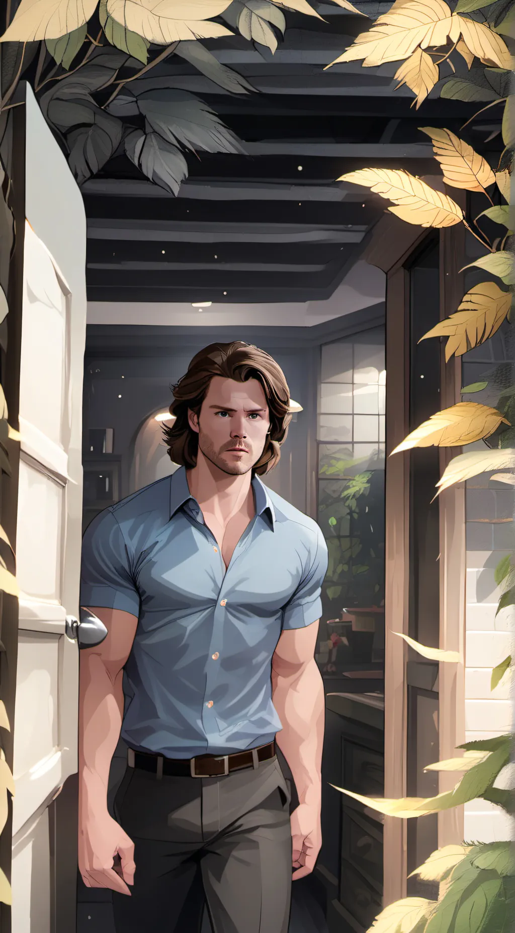 ai character: Hunter background