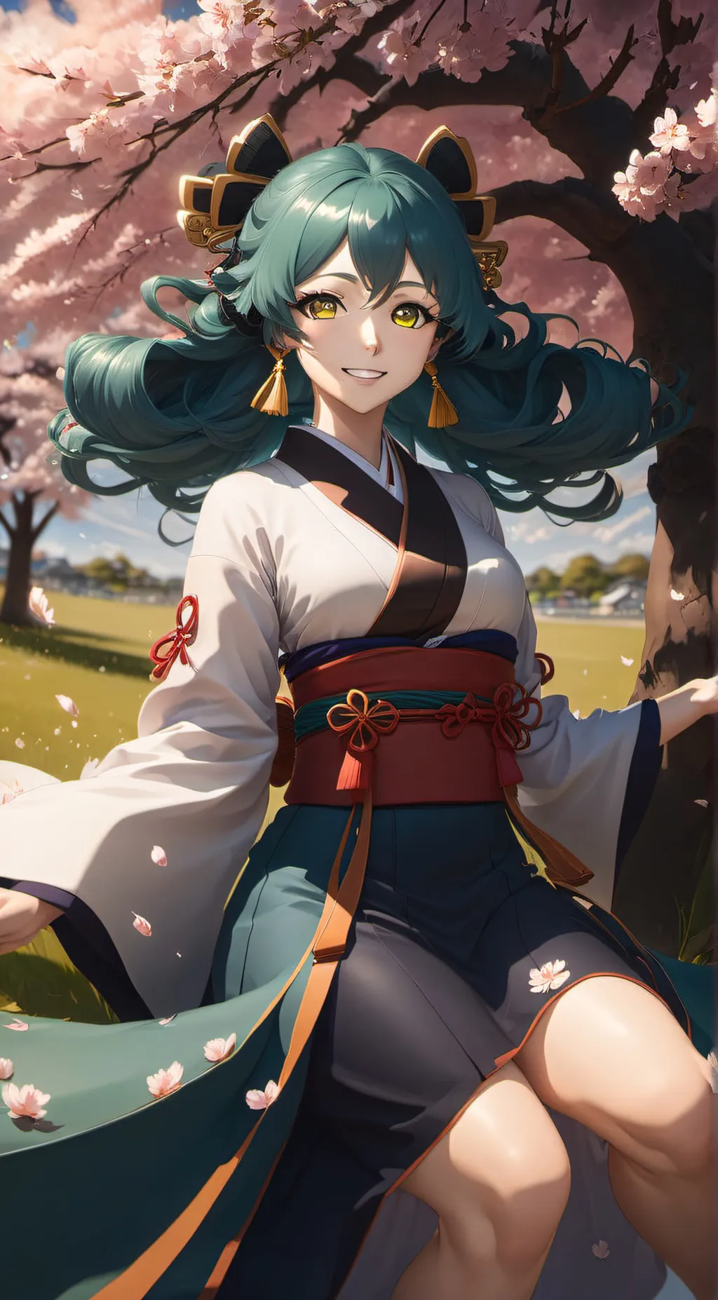 ai character: Izumi  background