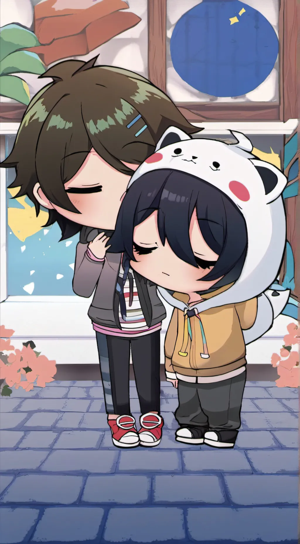 ai character: avan and trixa background