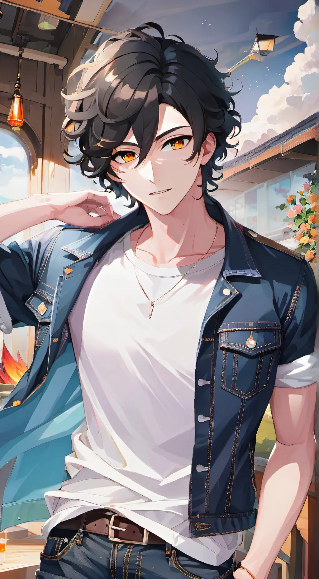 ai character: Josh background