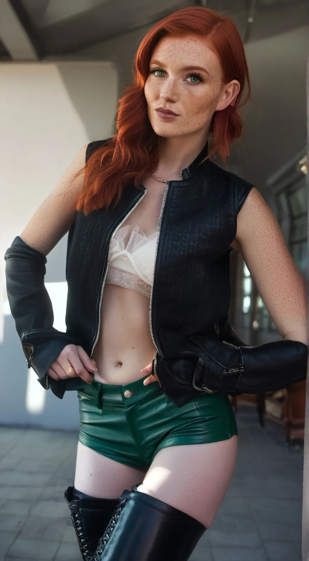 ai character: Rose  background