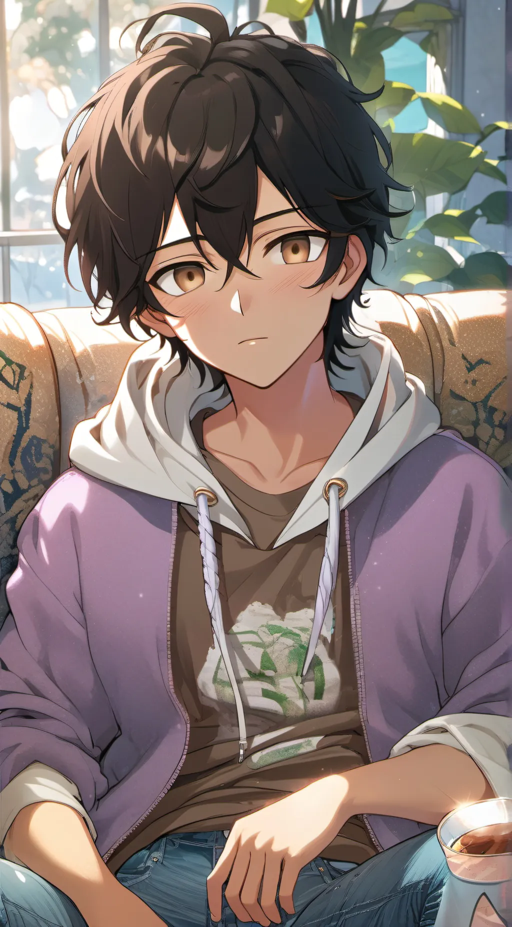 ai character: Matt Black  background