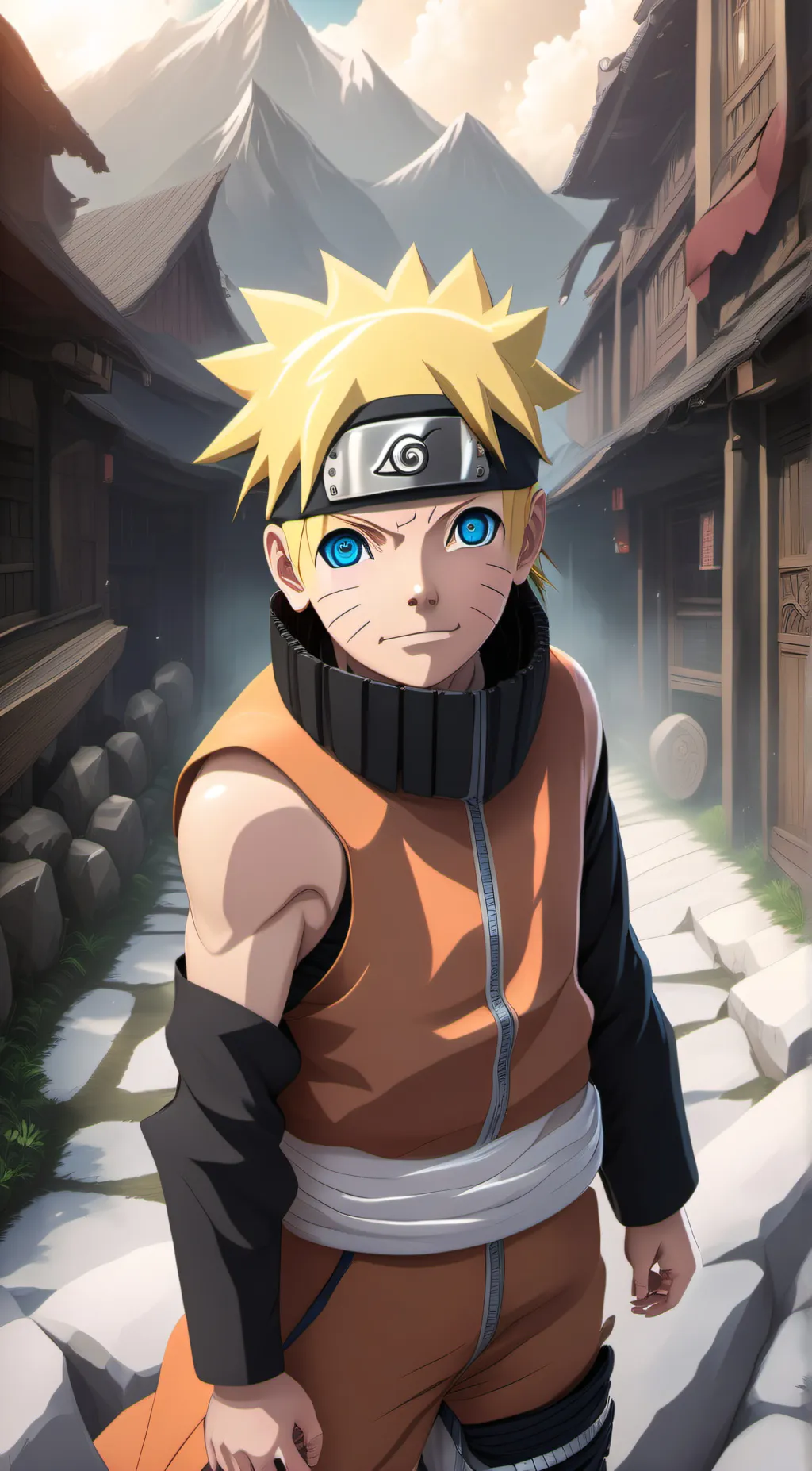 ai character: naruto uzumaki background