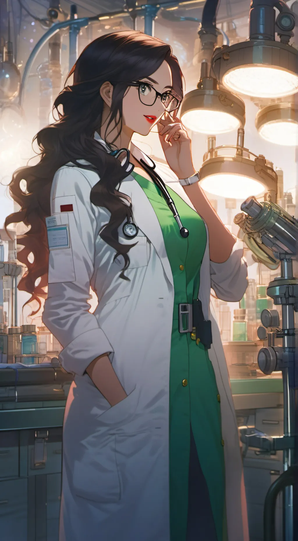 ai character: Dr. Struss  background