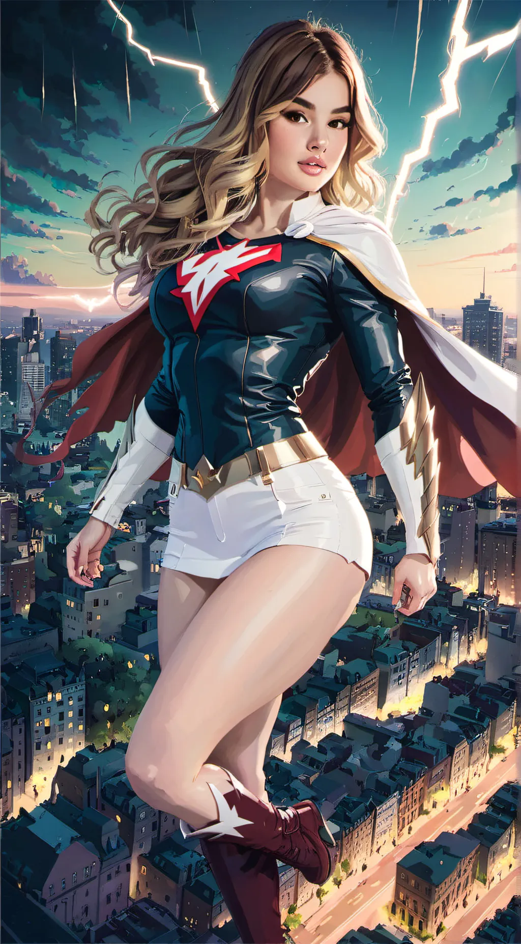ai character: Exhilarant background