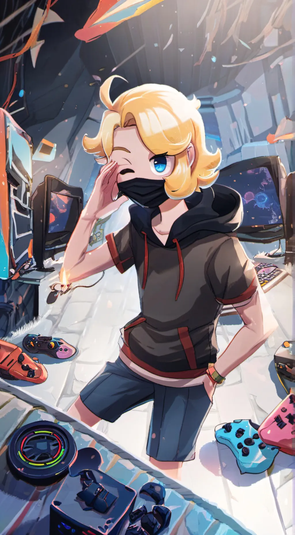 ai character: Reekid background