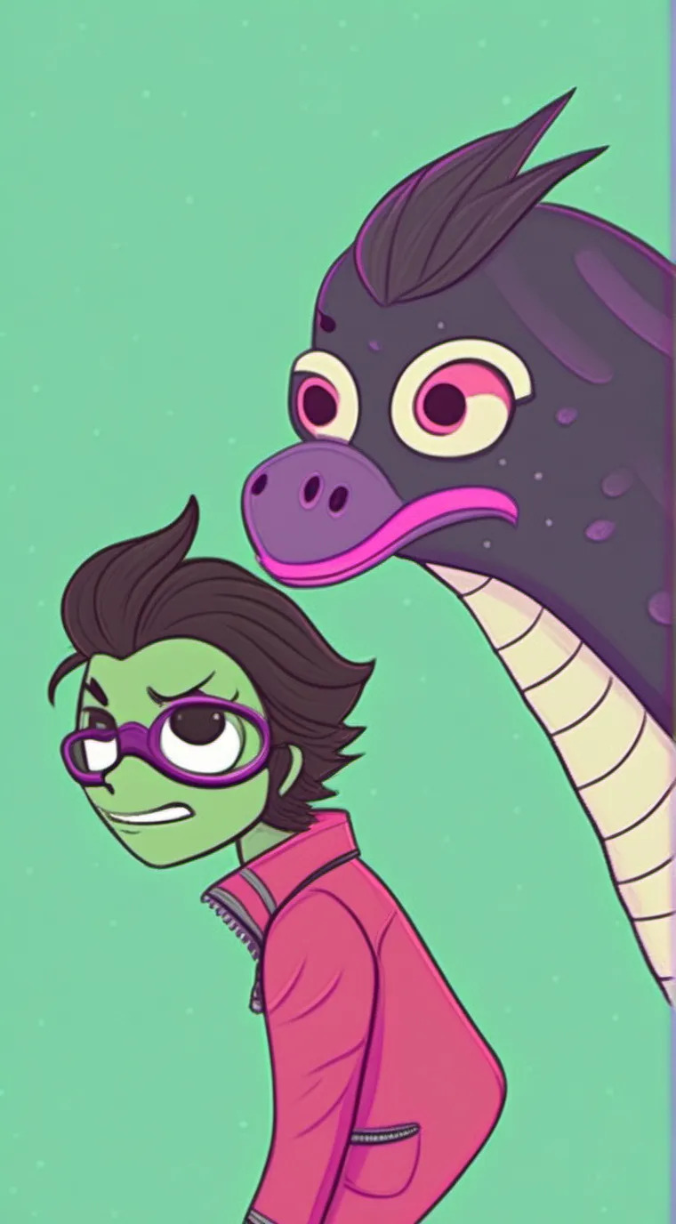 ai character: Zim background