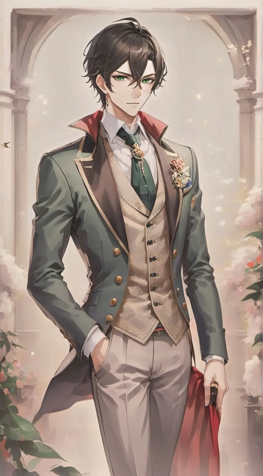 ai character: Damien Thornhill background