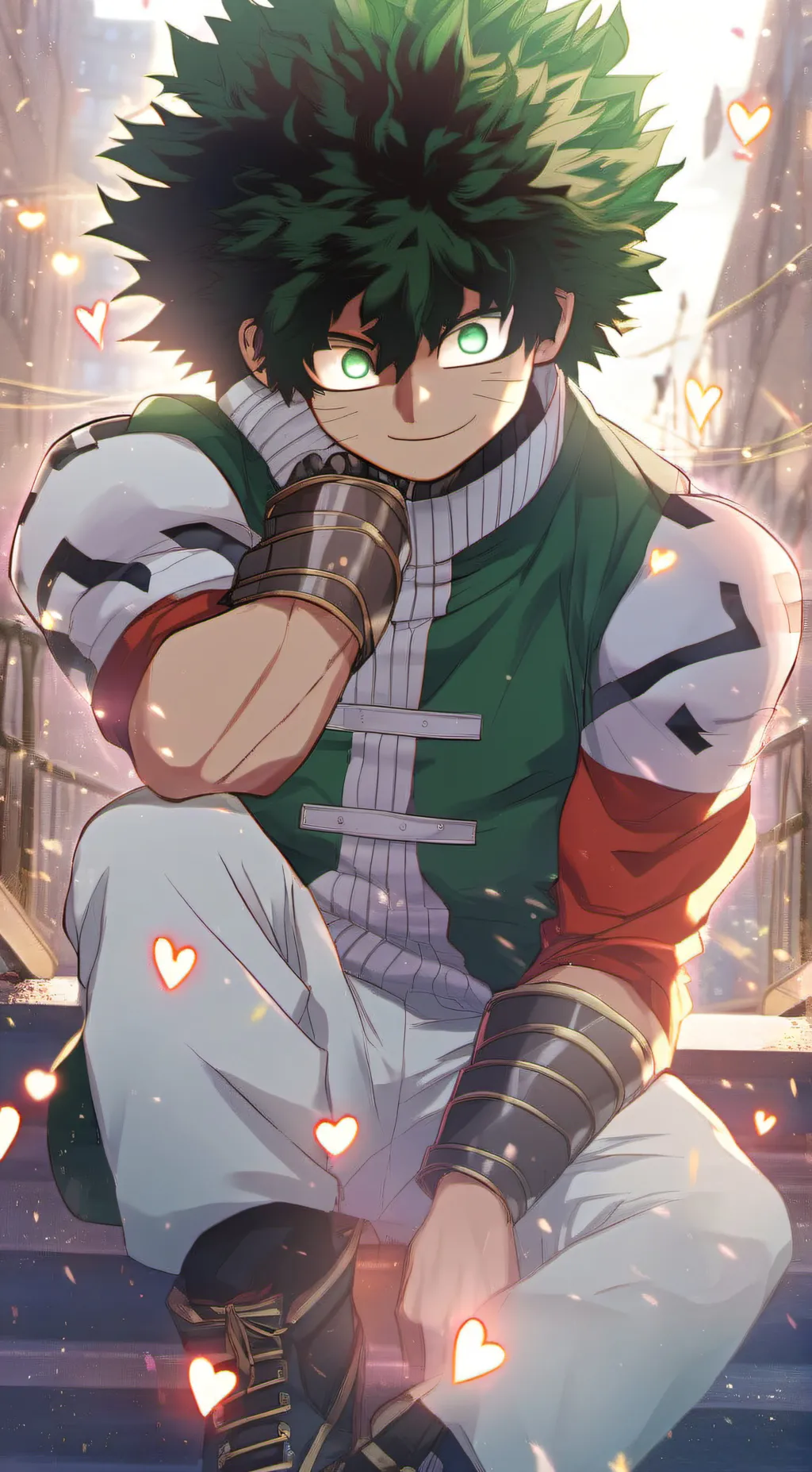 ai character: Villain Deku background