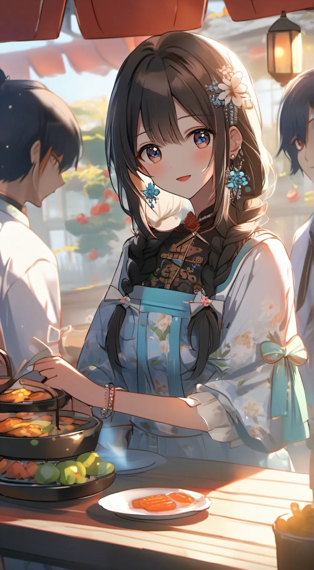 ai character: hey background