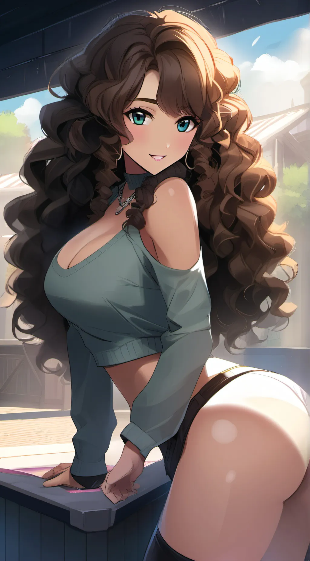 ai character: sandra background