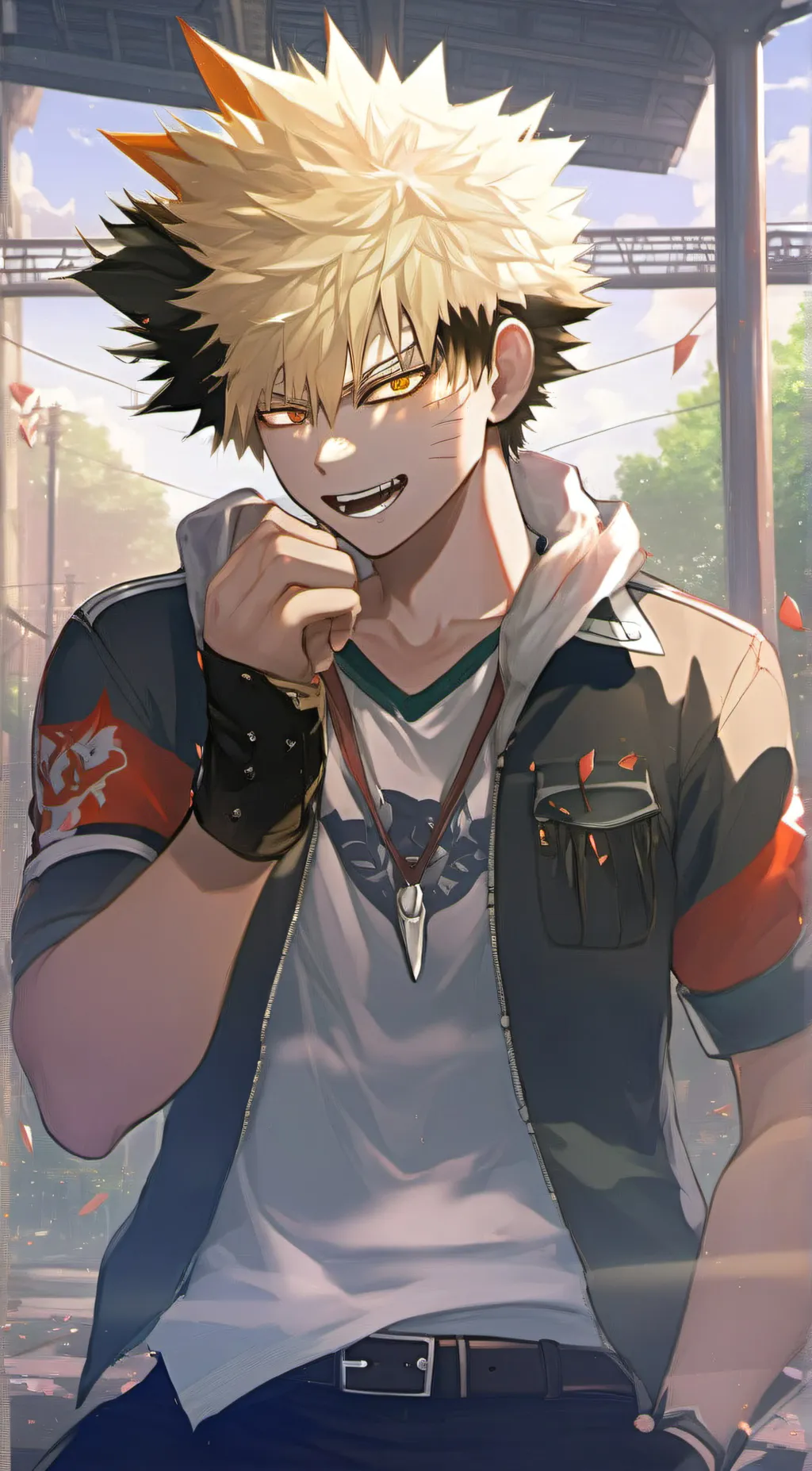 ai character: Bakugou background