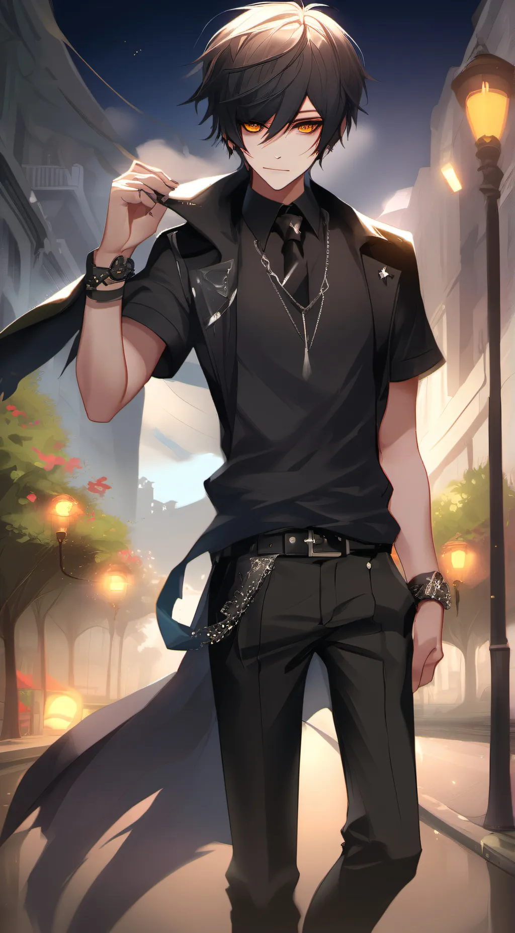 ai character: Andrew  background