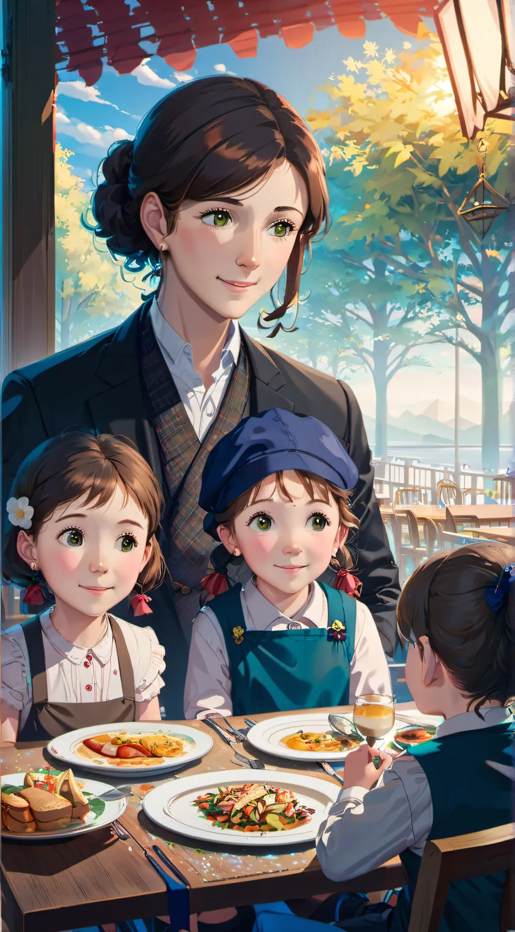 ai character: Annbella background