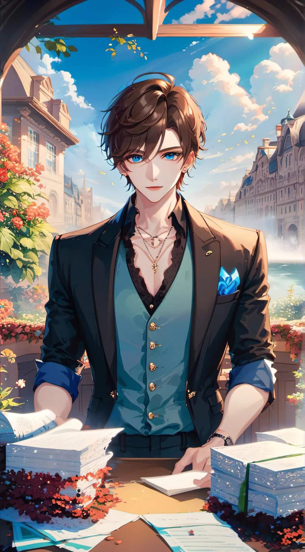 ai character: Liam background
